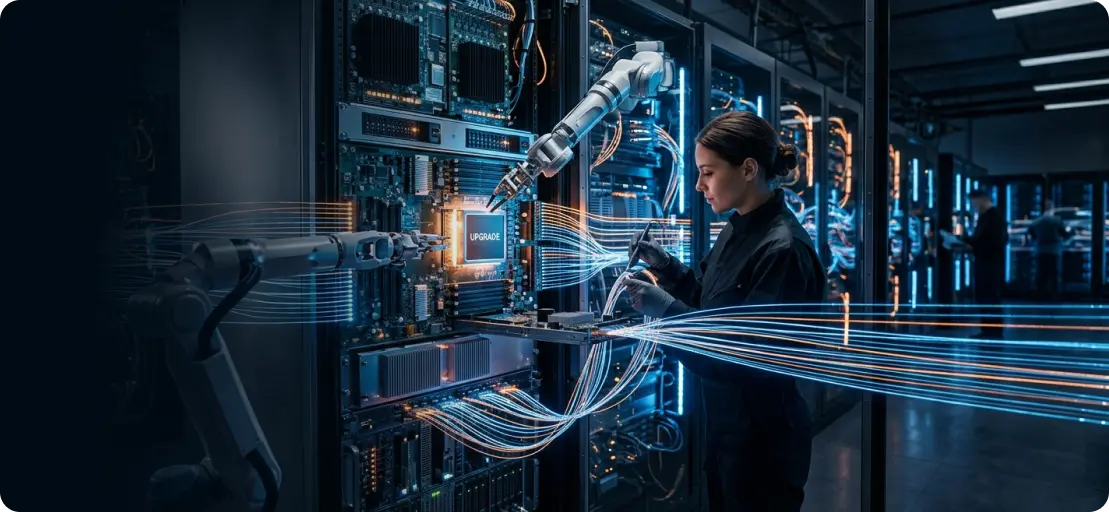 Illustration for enterprise IT modernization challenges