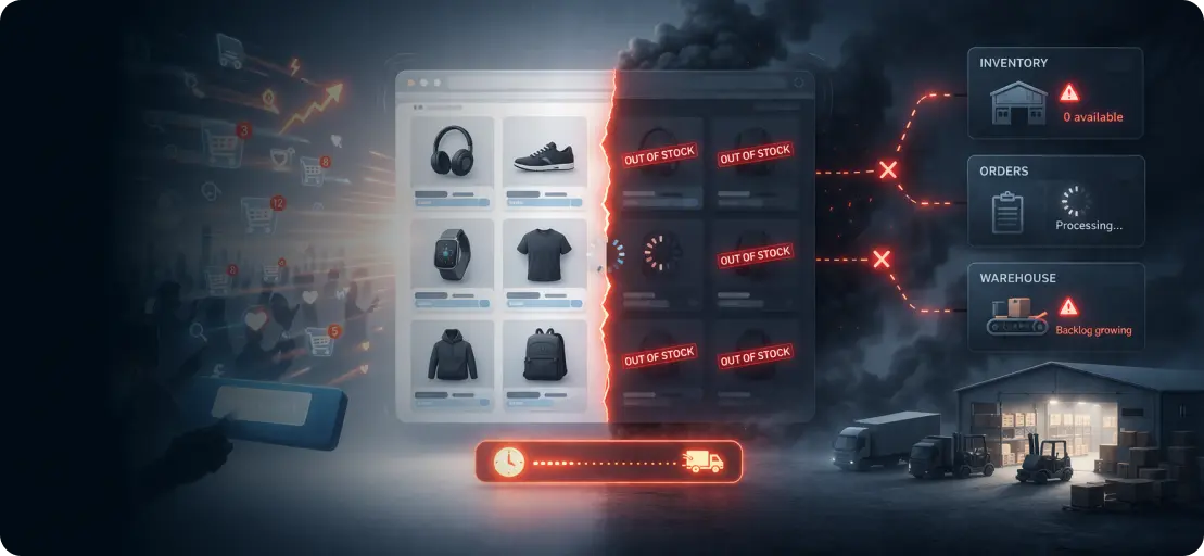 Illustration for retail personalization and commerce data challenges