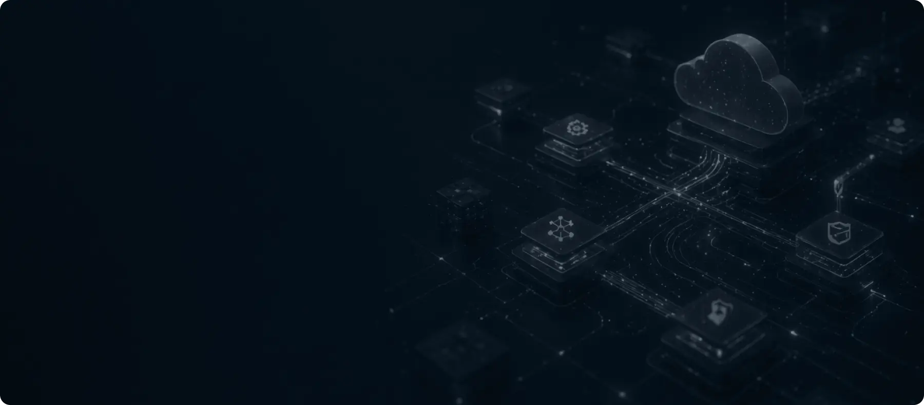 Decorative hero background for SaaS and technology providers
